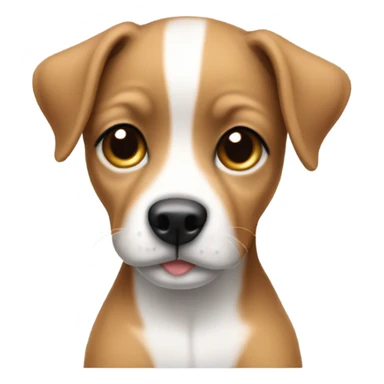 a baby dog with a low taper fade sticker