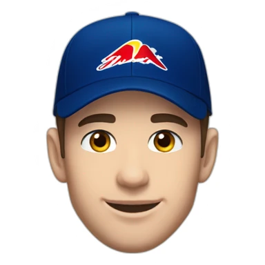 Pierre Gasly with Alpine cap formula 1 sticker