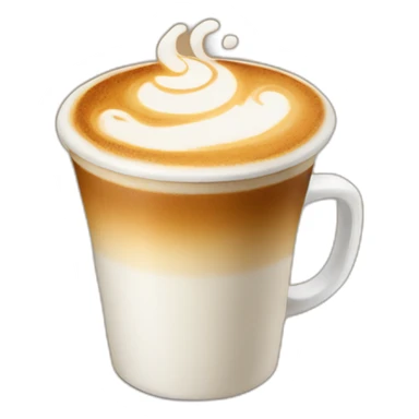 The best latte coffee sticker