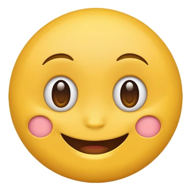 regular emoji with a smirk  sticker