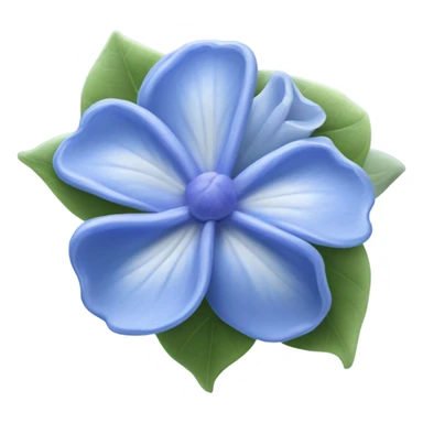 Periwinkle realistic winter scar sticker