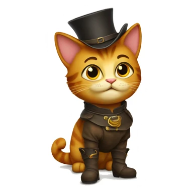 Puss in Boots character sticker