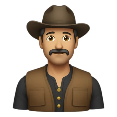 hombre pensando sticker