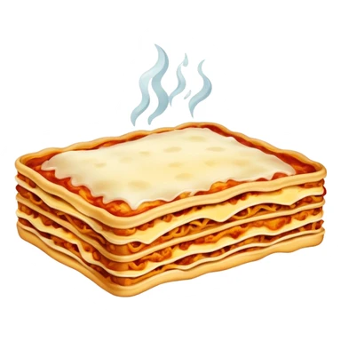 Lasagna with salt  sticker