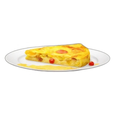 Spanish omelette sticker