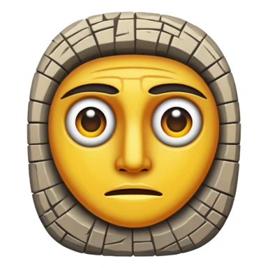 Curse in the middle of the mosaic sticker