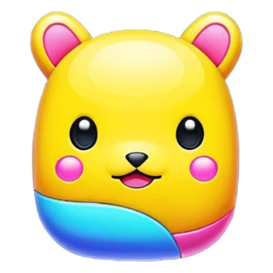 tamagotchi, simple, cute, digital pet, no text sticker