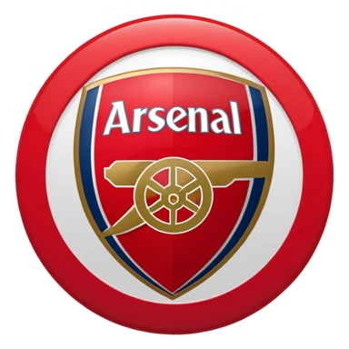 Arsenal football logo sticker