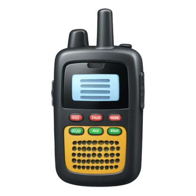 Walkie talkie  sticker