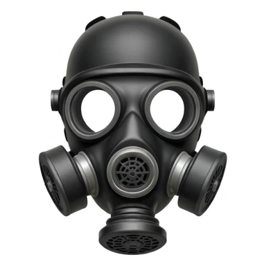 gas mask sticker