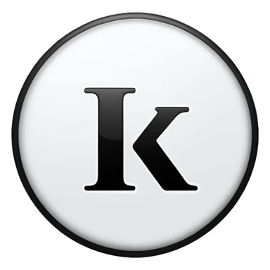 a sticker that says “ik” sticker