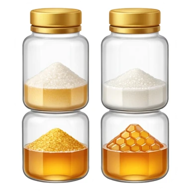 Salt and honey but separate  sticker