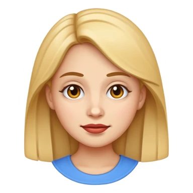 anya forger emoji with a contour sticker