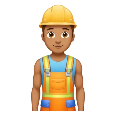 gay builder wearing a dress sticker