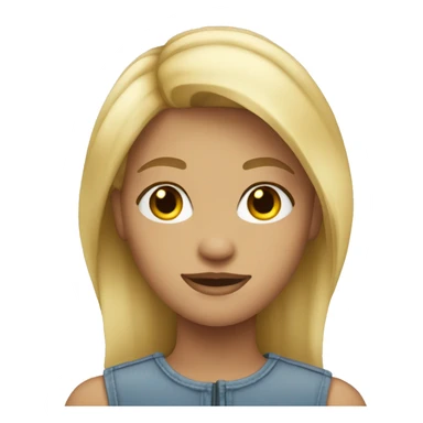 21 year old blonde girl sticker