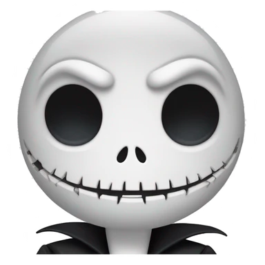 Jack skellington sticker