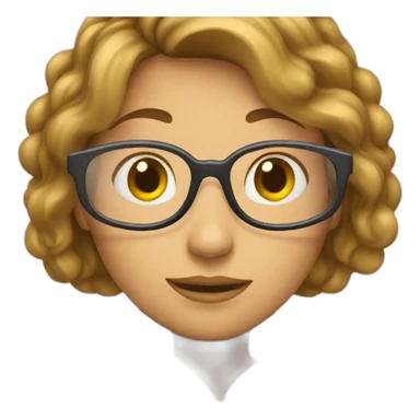 Woman reading a newspaper sticker