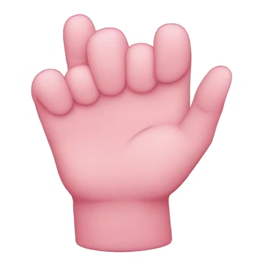 Two pinkie fingers entwined  sticker