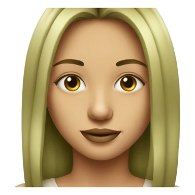 realistic portrait of girl marijuana sticker