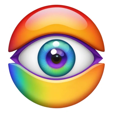  eyes spin multicolore 👁️+🌀+🟣🟢🟠🔵🔴🟡 sticker