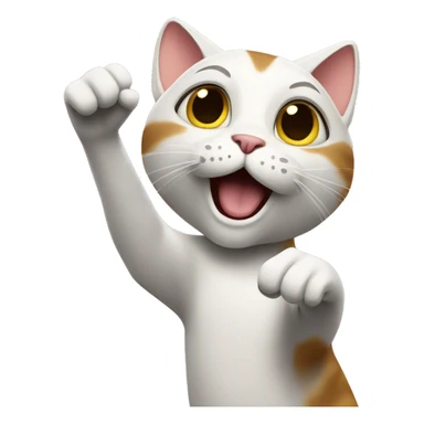 cat directing a movie sticker