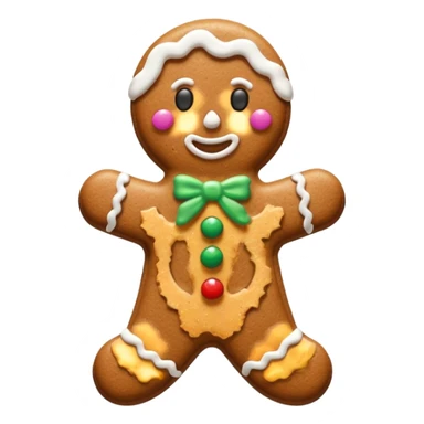 Christmas cookie sticker