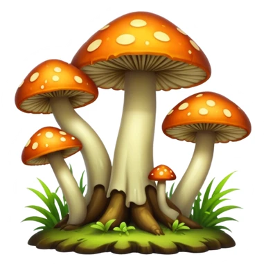 a glowing fungal forest, zangarmarsh sticker