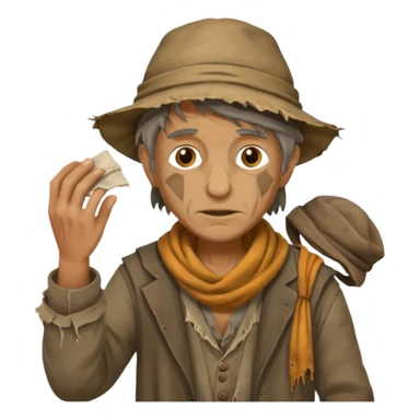 beggar  sticker