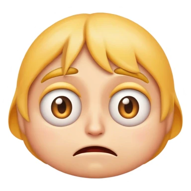 emoji stressed with eye twitching sticker