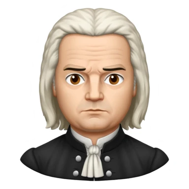 johann sebastian bach sticker