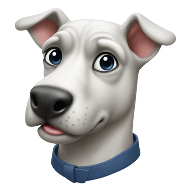 Corno francese blu sticker