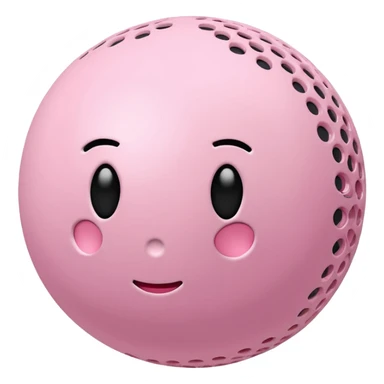 padel light pink sticker