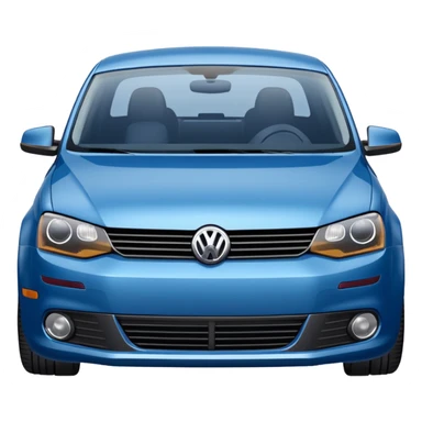 BLUE volkswagen Jetta 2003 sticker