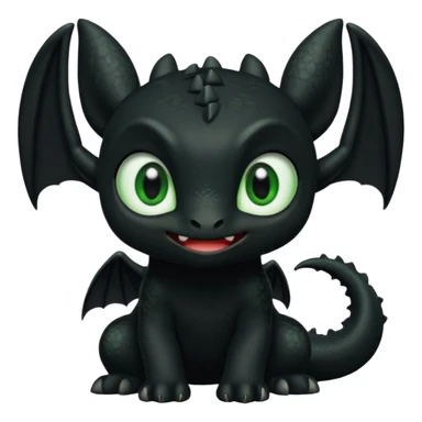 toothless make it cute sticker