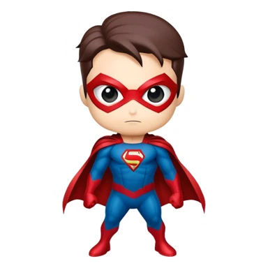 Vision illustration, Vision Art Superhero Spider-Man Chibi, chibi superman, comics, heroes, avengers  sticker