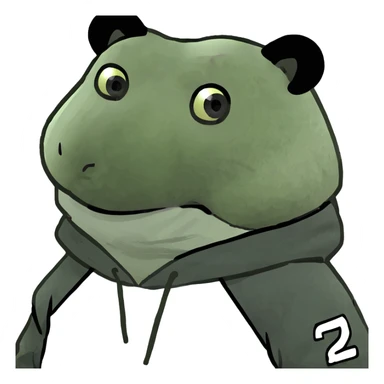 bear wearing street wear sticker