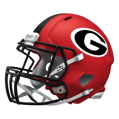 Georgia bulldogs helmet sticker