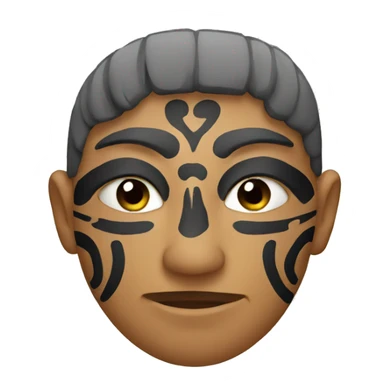 Maori shape  sticker