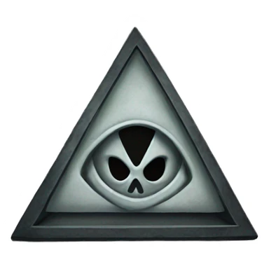 Deathly Hallows inside a hart sticker