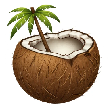 Coconut  sticker