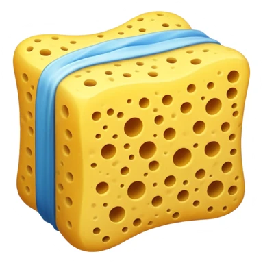 washing sponge sticker