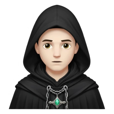 male dnd necromancer sticker