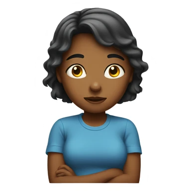 Girl watching tv sticker