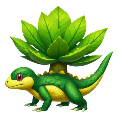 Treecko-Ludicolo-Lotad-Fusion sticker