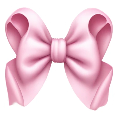 pale pink bow with skull in the middle  sticker