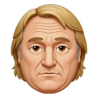 gerard depardieu sticker