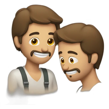 hombre bebiendo mate uruguayo sticker