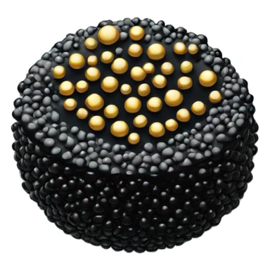 giant plate of caviar  sticker
