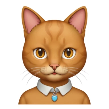 persona con la testa di un gatto  sticker