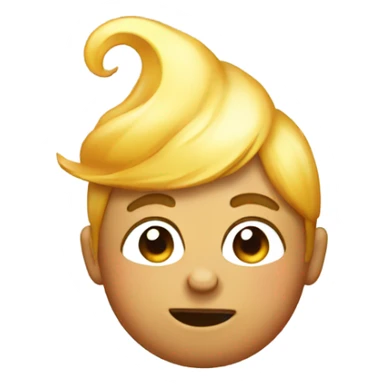 pouring emoji with puffed cheeks sticker